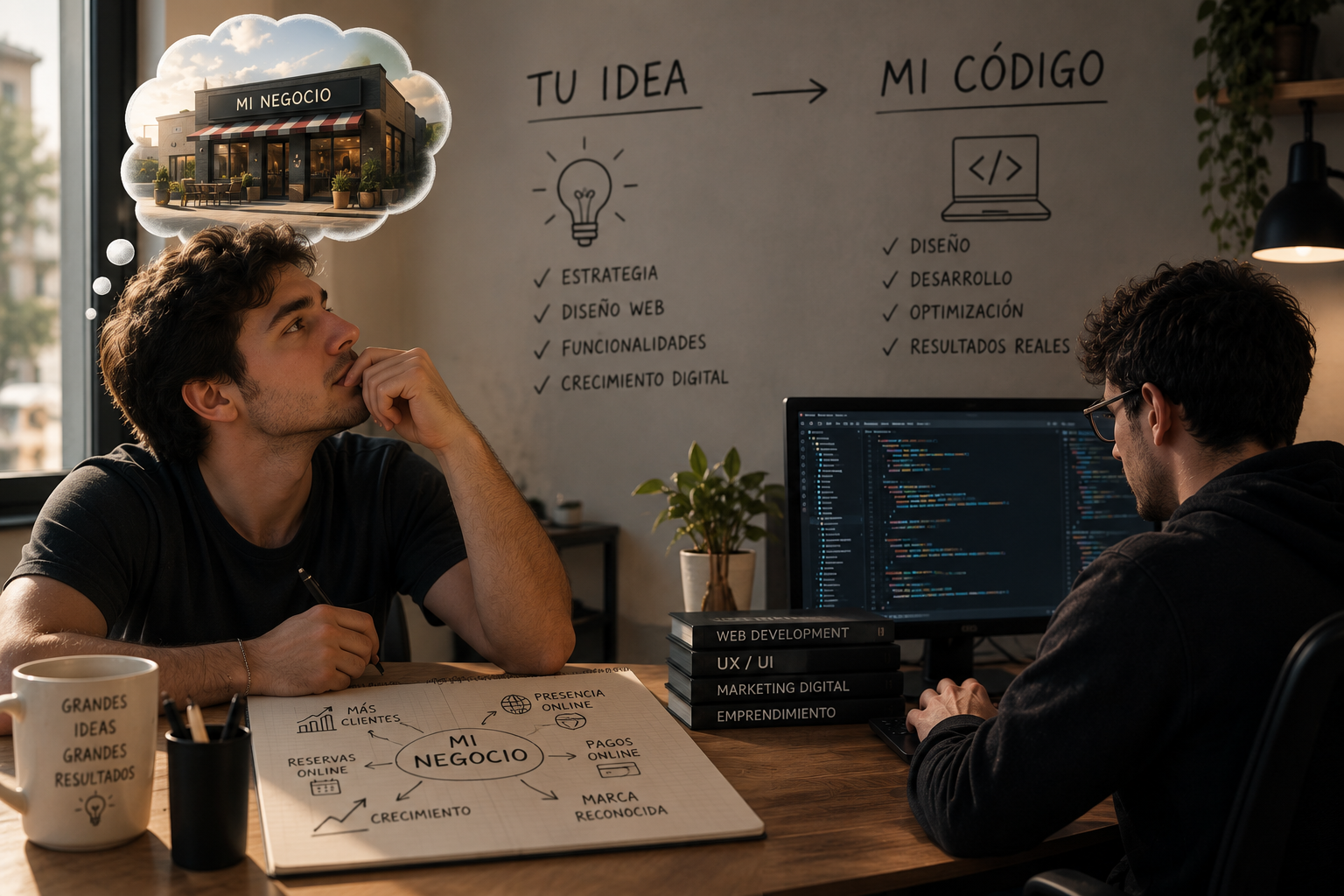 Nosotros desarrollamos tu idea