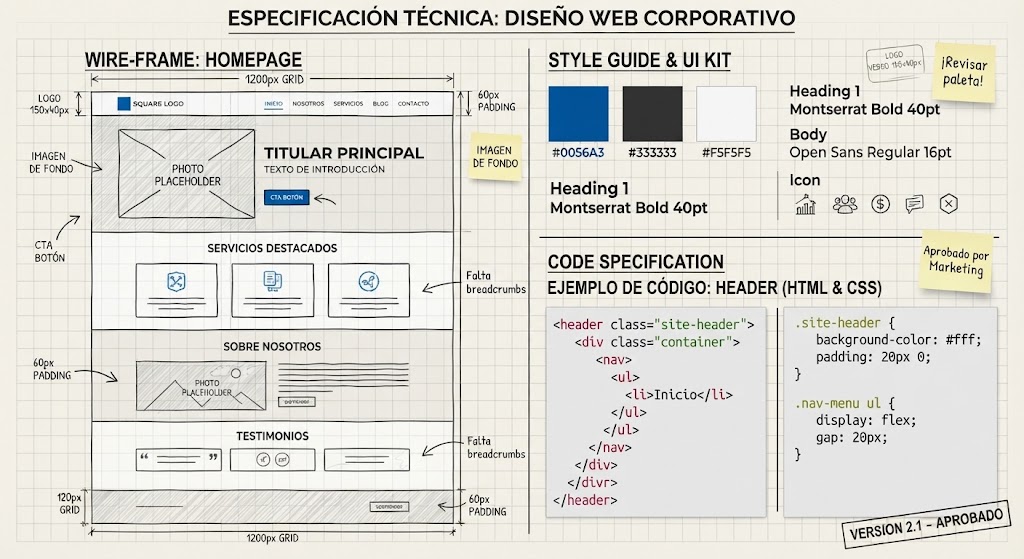 Webs corporativas
